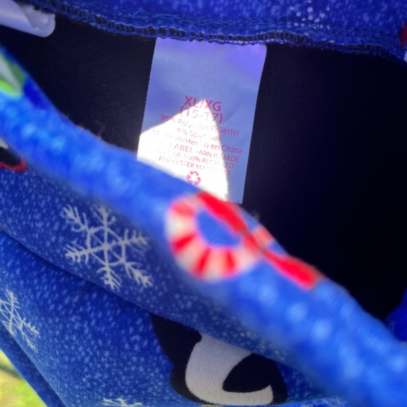 Penguin Christmas 🎅🏼 Christmas 🎄 Winter ❄️ Snuggle fleece lined relaxed pants - Picture 3 of 7